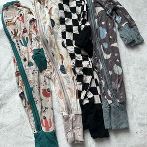 Little Sleepies Lot Of Bamboo Sleepers